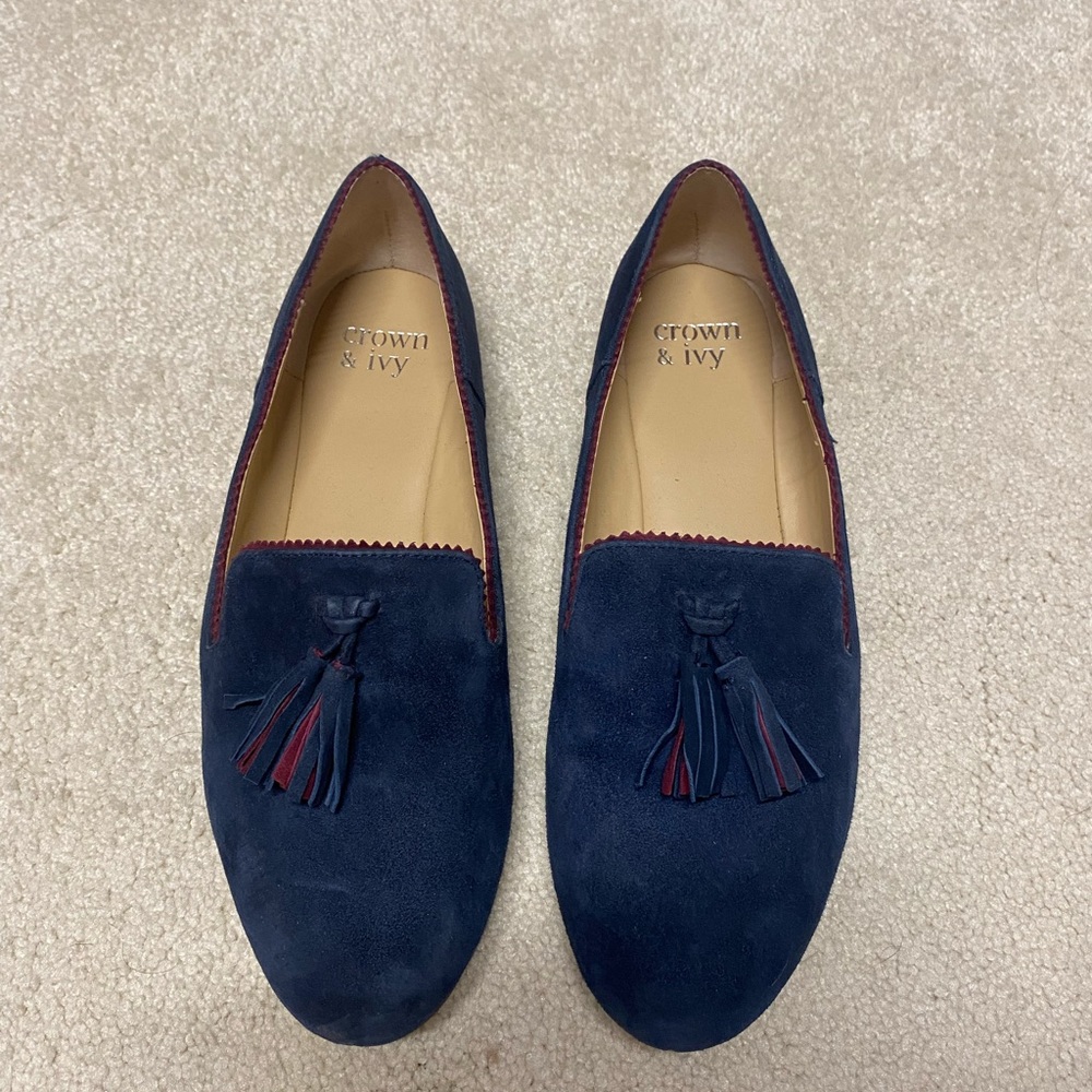 Blue Loafers by Crown and Ivy Aria Size 8.5
